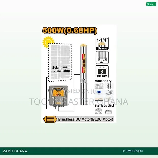 Solar Deep Well - Dwpdc50061 · Photo 1