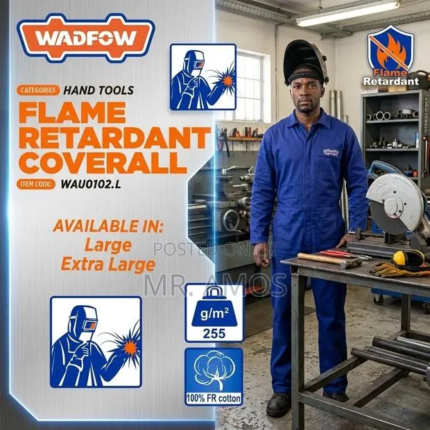 Flame Retardant Coverall - Wau0102 · Photo 1