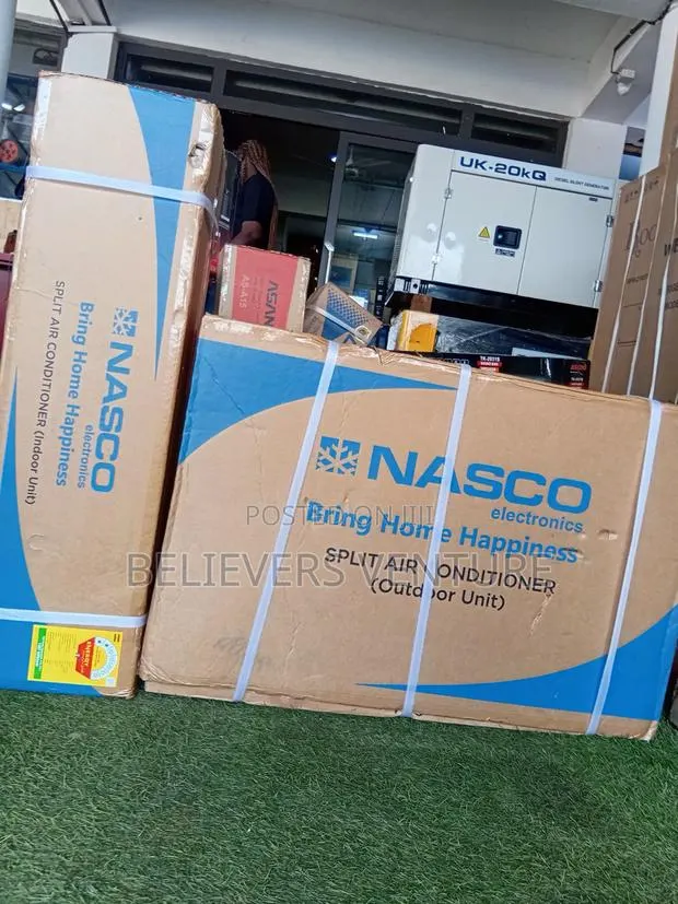 Nasco 1.5hp Split Unit – Powerful Cooling for Large Rooms · Photo 1