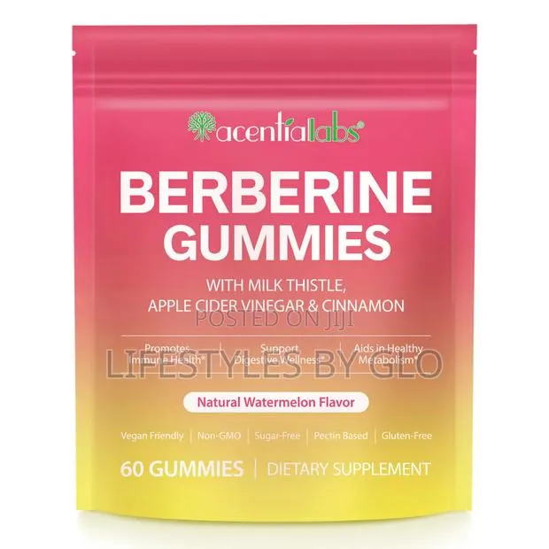 Acentiallabs Berberine Gummies With Milk Thirstle Apple Cider Cinnamon · Photo 1