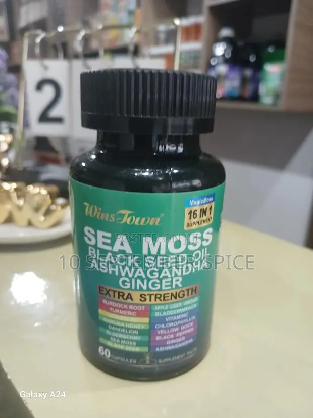 Sea Moss Black Seed Oli · Photo 1