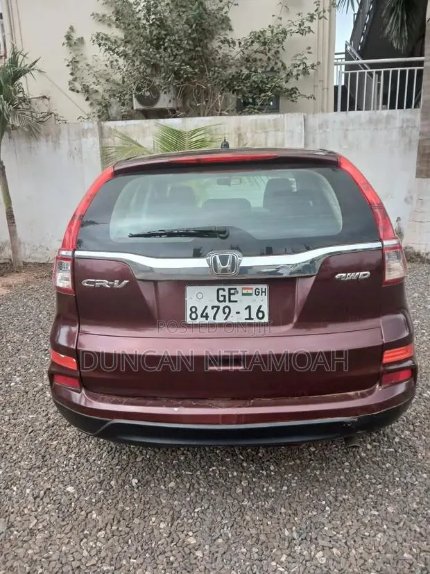 Honda CR-V EX 4dr SUV AWD (2.4L 4cyl CVT) 2015 Red · Photo 1