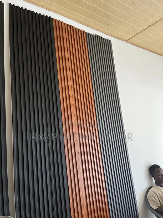 Fluted Wall Panels 2.9m - WPC Wall Cladding 157x17x2900mm - Waterproof · Photo 1