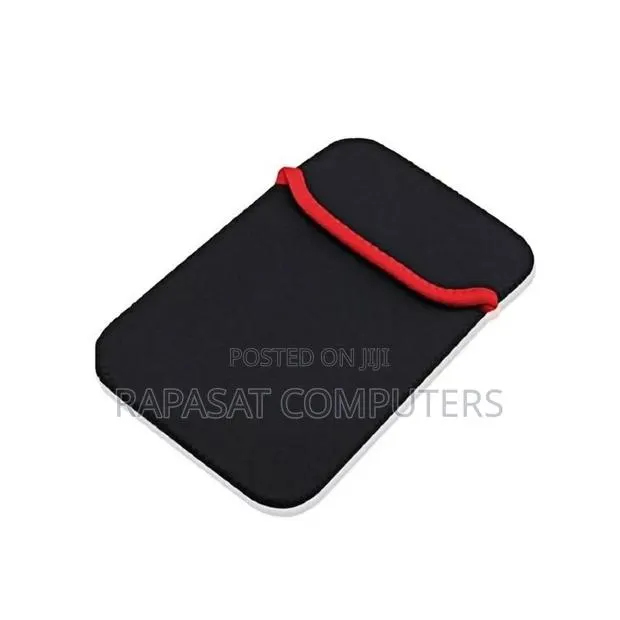 Laptop Sleeve Bag [15.6",14.0",13.3"] (Black and Red) at` Per 1 Bag · Photo 1