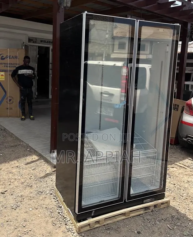 Get Pearl PVC-801-27AA Double Door Electric Fridge(Black) · Photo 1