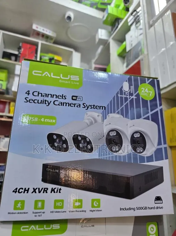 Calus 4 Channels HD CCTV Cameras · Photo 1
