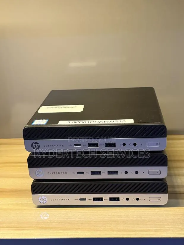 Desktop Computer HP EliteDesk 800 G3 8GB Intel Core i5 SSD 128GB · Photo 1