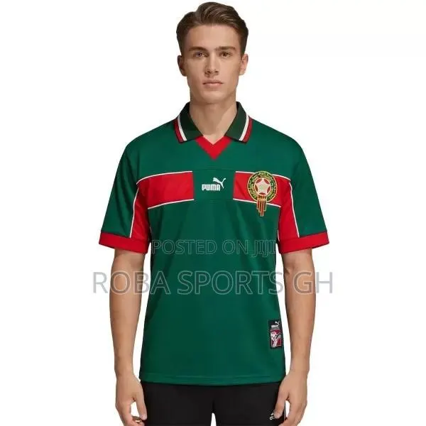 1998 Morocco Retro Home Jersey