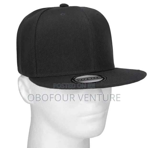 Angel Black Flat Hat for Every Season and All Occasions · Photo 1