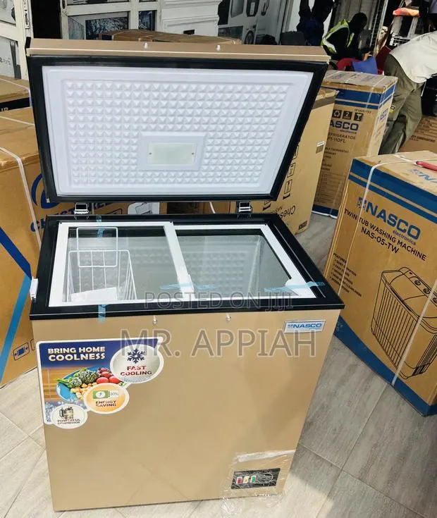Premium Cooling Nasco 145L Freezer(Gold) · Photo 1