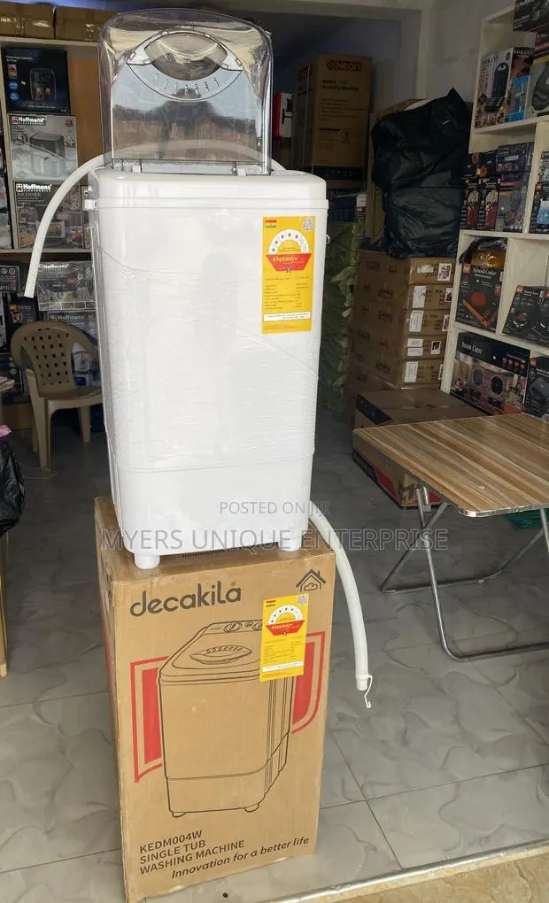 2 Dials 7kg Decakila Single Tub Mini Washer · Photo 1