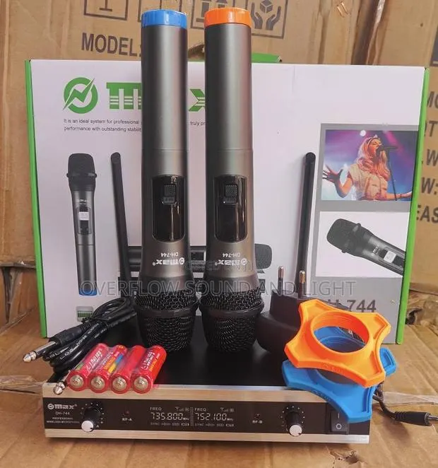 Max Dh-744 Professional Wireless Microphone · Photo 1