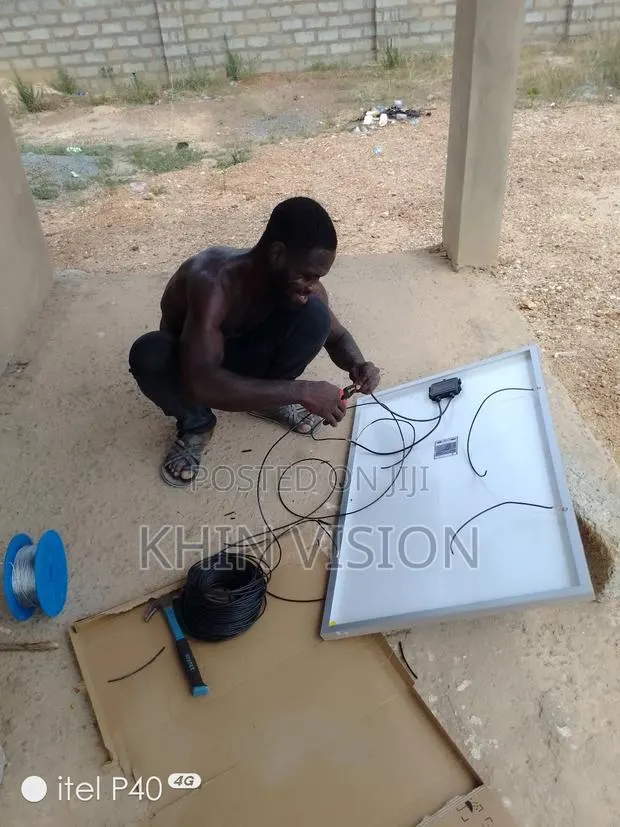 Electric Fence Solar to Secure Homes Even Without Ecg Light · Photo 1