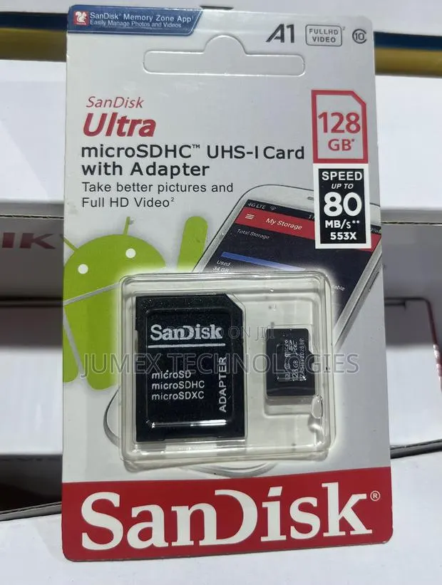 128gb Micro Sd Card Ultra Sandisk · Photo 1