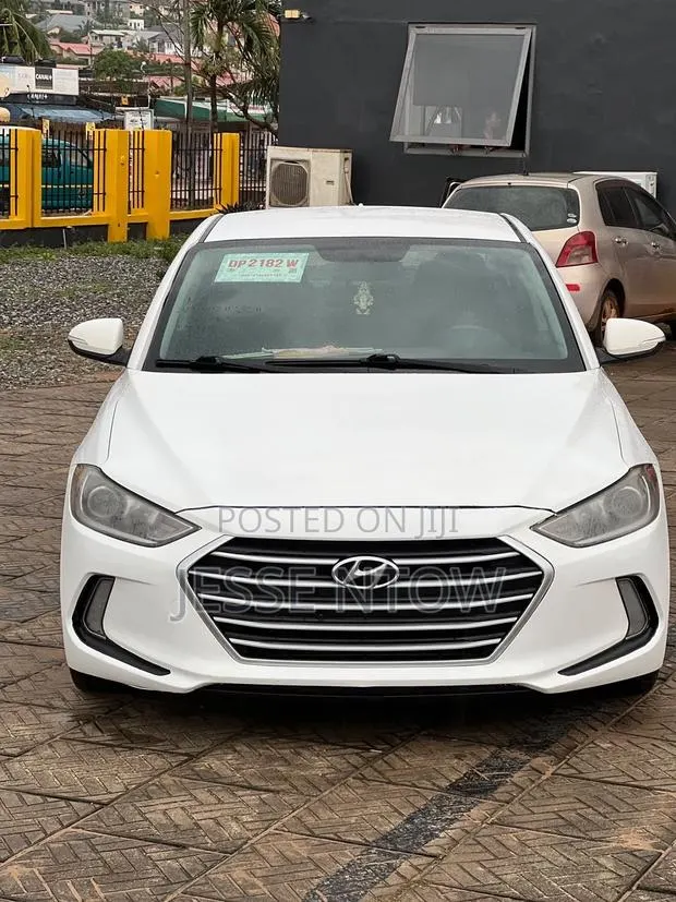 Hyundai Elantra 2017 White · Photo 1