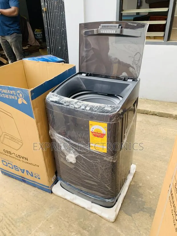 Hot Deals Nasco 8KG Top Load Fully Suto Washing Machine (NASTL-B80) · Photo 1
