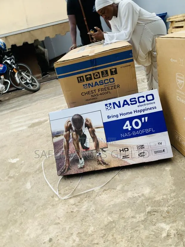 Frameless Sleek NASCO 40′′ SATELLITE TV – (NAS-P40FBD) · Photo 1