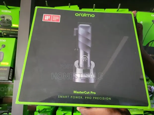 Oraimo Mastercut Pro 4500mah Anishave Smart Clipper · Photo 1