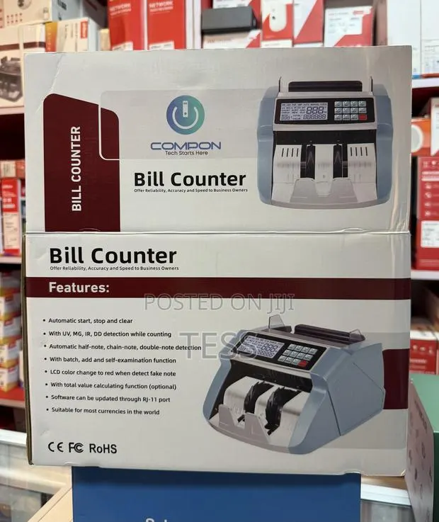 Compon Bill Counter With Backup Battery Money Counter · Photo 1