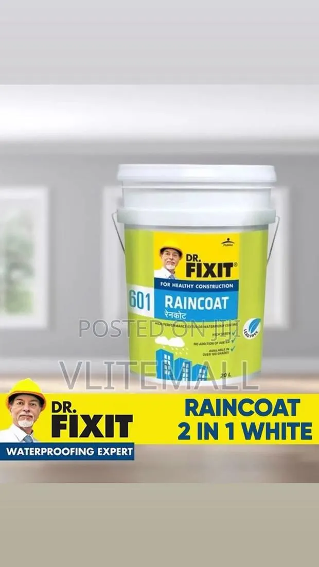 Dr Fix It Rain Coat 2 in 1 White 10l · Photo 1