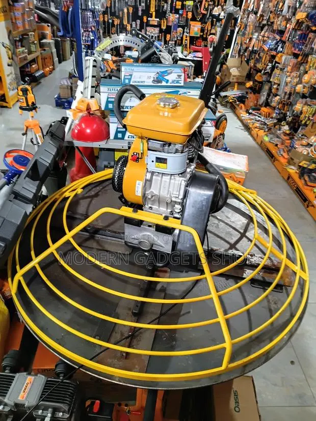 Power Trowel Concrete Finishing–Petrol Engine Floor Smoothing Frimpong · Photo 1