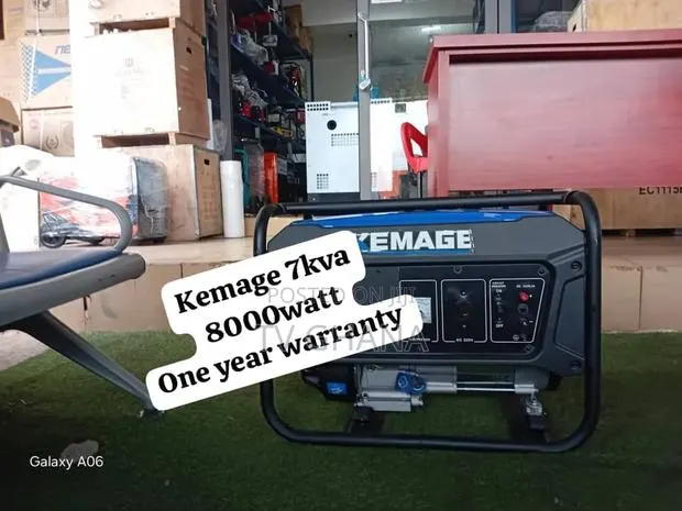 Kemage 7kva Petrol Generator – Tough, Reliable Fuel Saving 7kva · Photo 1