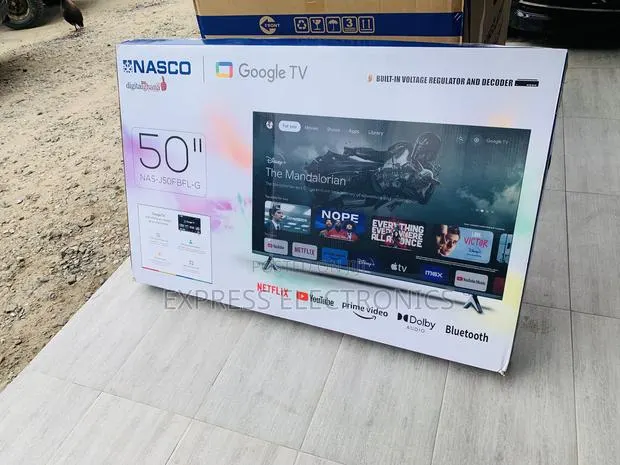 Limited Stock Nasco 50 UHD Digital Satellite Smart TV NAS-J50FUS · Photo 1