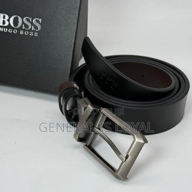 Hugo Boss Mens Reversible Leather Belt · Photo 1