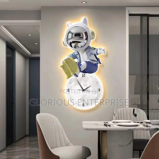Wall Clock With Light
