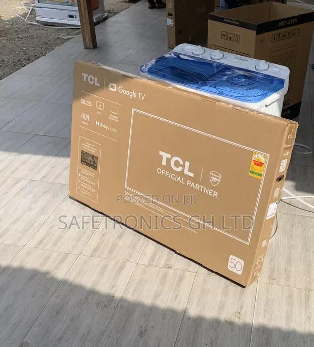 Sealed Full Hd Android Frameless Smart Satellite TCL 50s5k Inch Tv · Photo 1