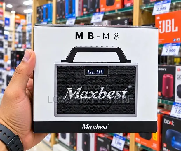 Maxbest MB-M8 16W Deep Bass Bluetooth Speaker - Low2High · Photo 1