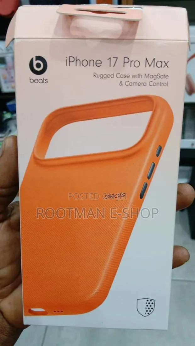 Beats iPhone 17 Pro Max Case With Magsafe and Camera Control - Orange · Photo 1