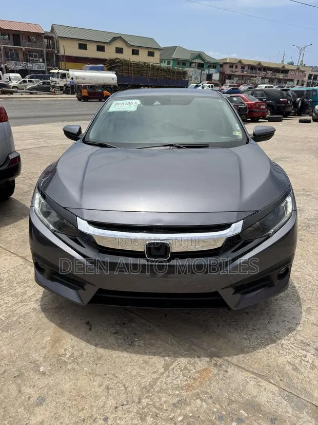 Honda Civic EX Sedan 2019 Gray · Photo 1