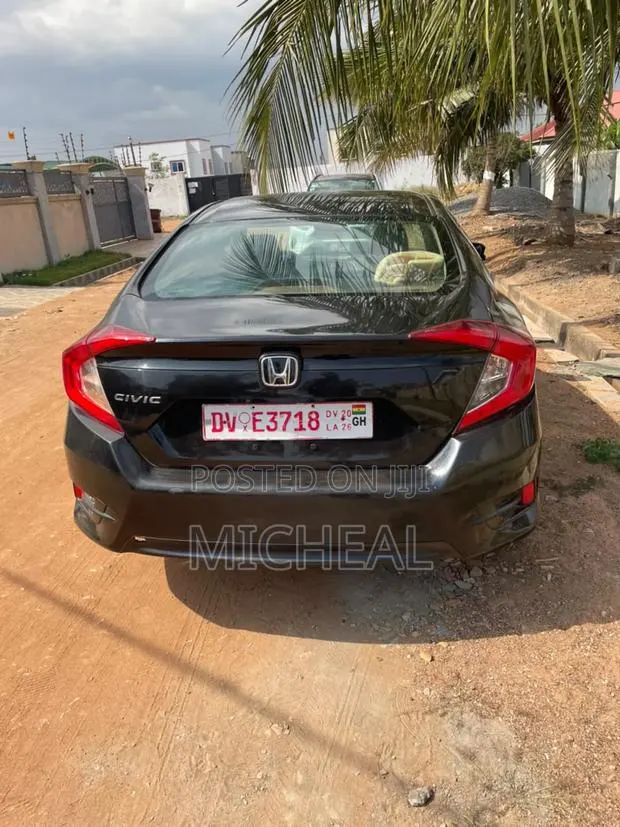 Honda Civic 2017 Black · Photo 1