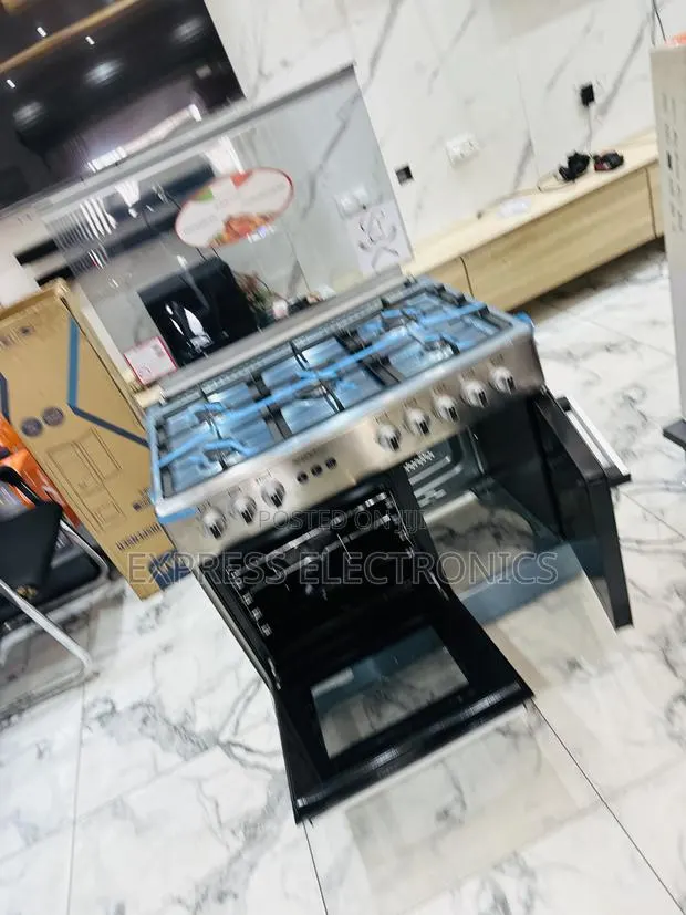 Ultra Midea Tech Gas Cooker Oven 5burner 60/90 · Photo 1