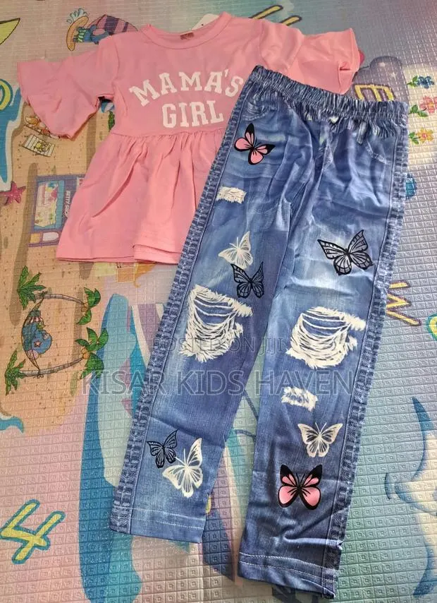 Cute Girls Top and Down 3 Years ( Trousers Not Jeans Fabric) · Photo 1
