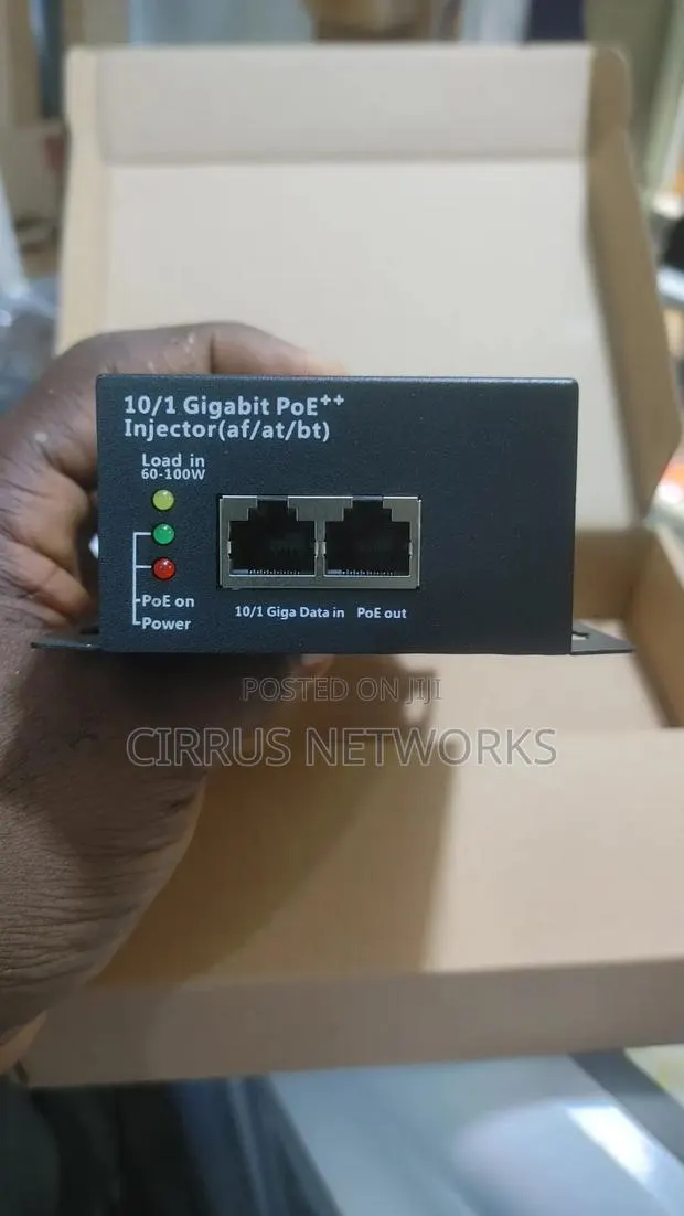 90W PoE++ Injector IEEE 802.3bt · Photo 1