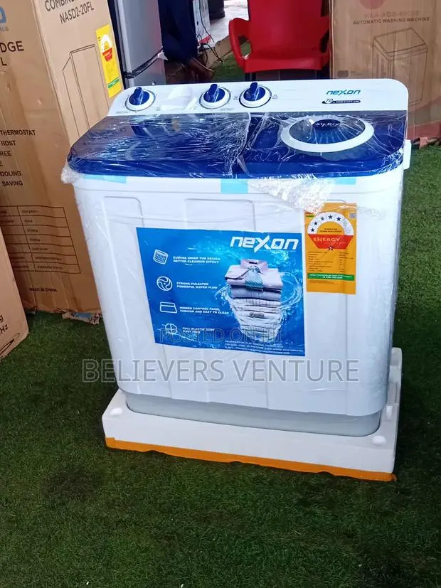 Nexon 7KG Semi-Automatic Washing Machine – Twin Tub Washer · Photo 1