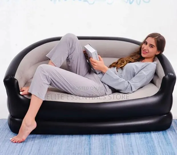High Quality Multipurpose Inflatable Double Sofa Home Office Outdoor · Photo 1