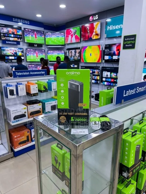 Original Oraimo 20000mAh 22.5W Fast Charge Power Bank · Photo 1