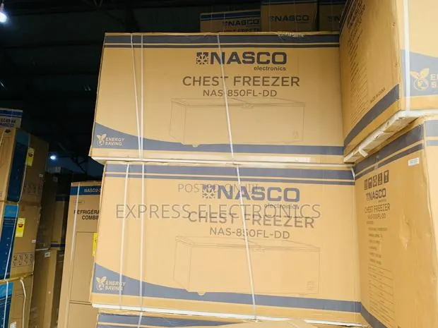 Ultra Modern Sleek NAS-850fl Chest Freezer Double Door Nasco · Photo 1