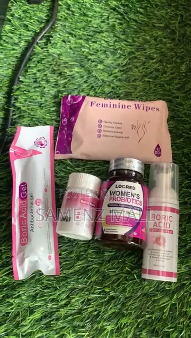 Boric Acid,Probiotic,Wipe,Wash and Tightening Gel · Photo 1