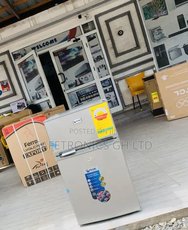 Exclusive Grey Pearl Pf-235t-1a Double-Door Fridge · Photo 1