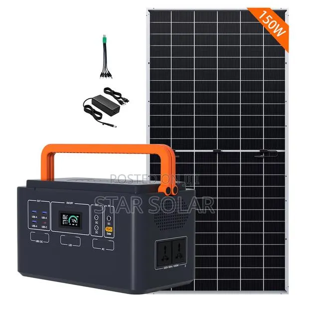 1200W Portable Power Station With Solar Panel · Photo 1