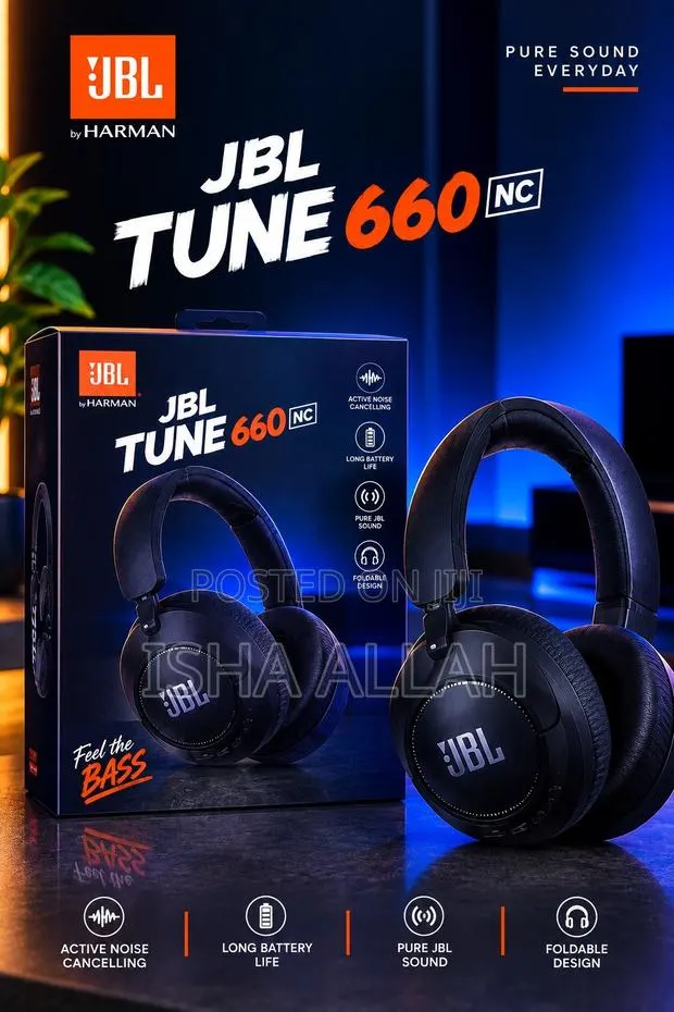 JBL Tune 660NC – Feel the Bass · Photo 1