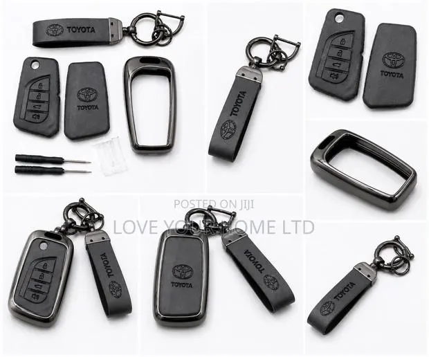Toyota Smart Key Replacement Shell Kit With TPU Protective Cover, · Photo 1