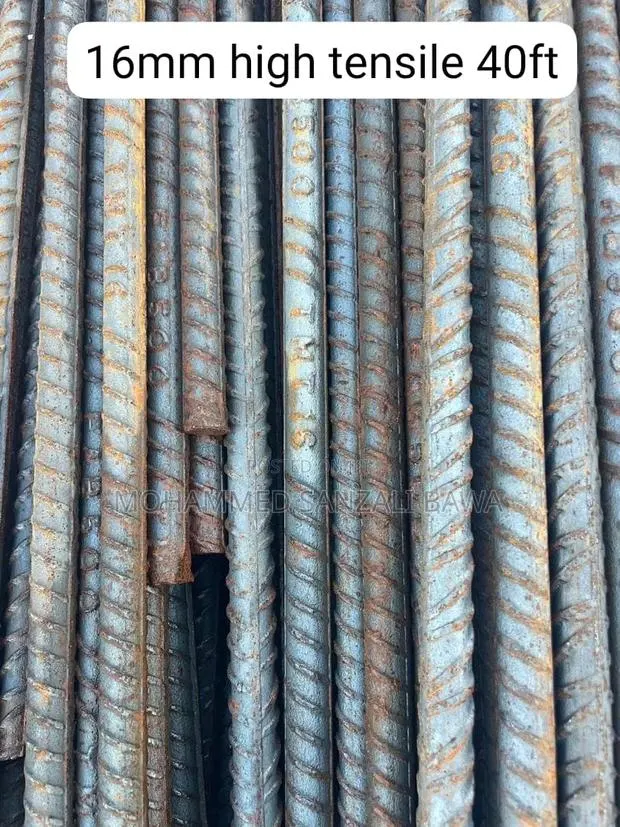 16mm ,12mm, and 10mm High Tensile 40ft Iron Rods · Photo 1