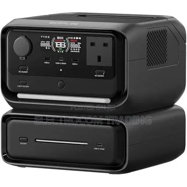Ecoflow River 3 Max, 600w, 572wh LFP Battery, Portable Power Station · Photo 1