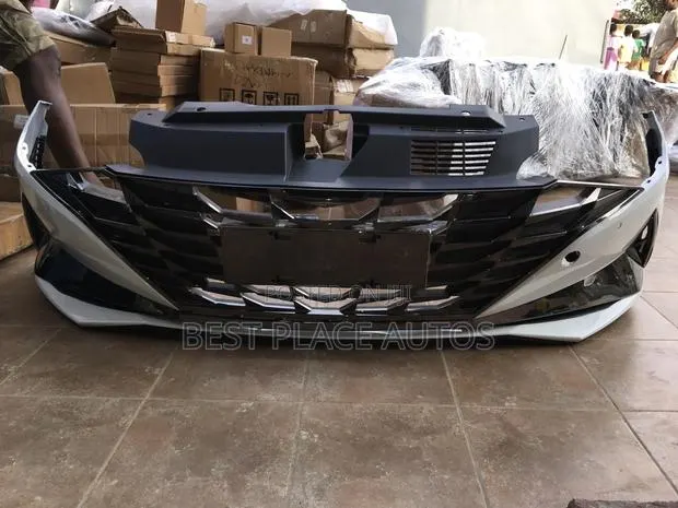 Hyundai Elantra 2021 2022 2023 2024 Front Complete Bumper · Photo 1