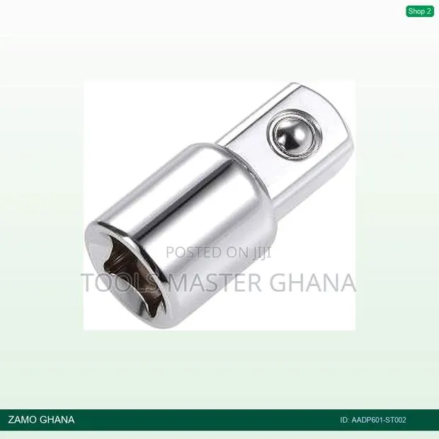 Drive Socket Adaptor 3/8inch F X 1/2inch M - Aadp601-St002 · Photo 1